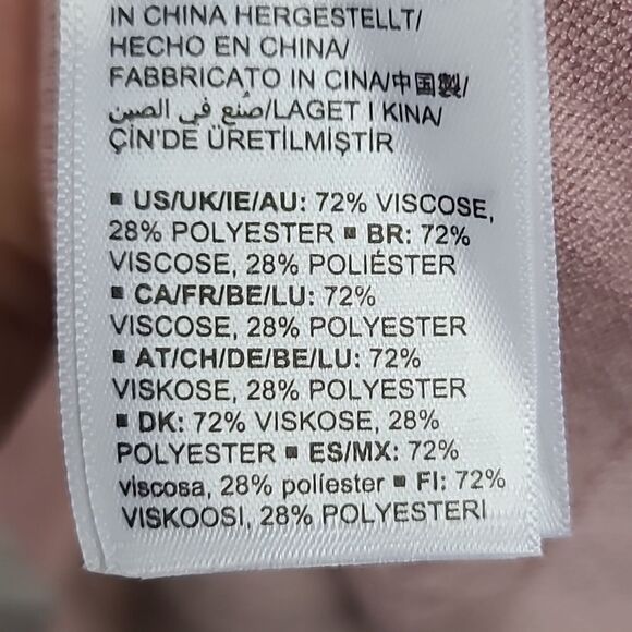 NWT Daily Ritual Women's Mauve Pink Fine Gauge Stretch Crewneck Pullover Sweater - Picture 8 of 11